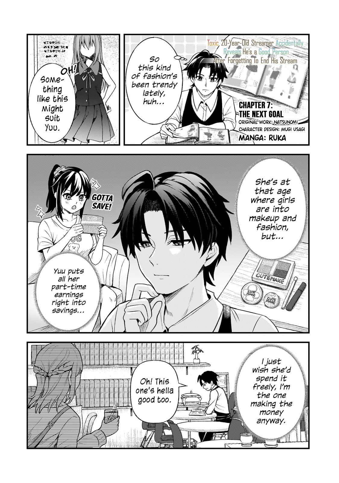 A Toxic 20-Year-Old Game Streamer Accidentally Reveals His Nice Personality Because He Forgot to End the Stream Chapter 7 page 1 - 