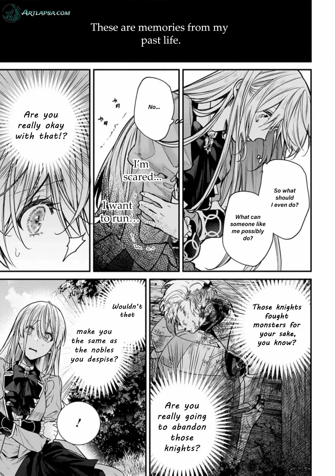 A Tragic Awakening: The Past Returns, Chaos Follows Chapter 1.1 page 24 - 
