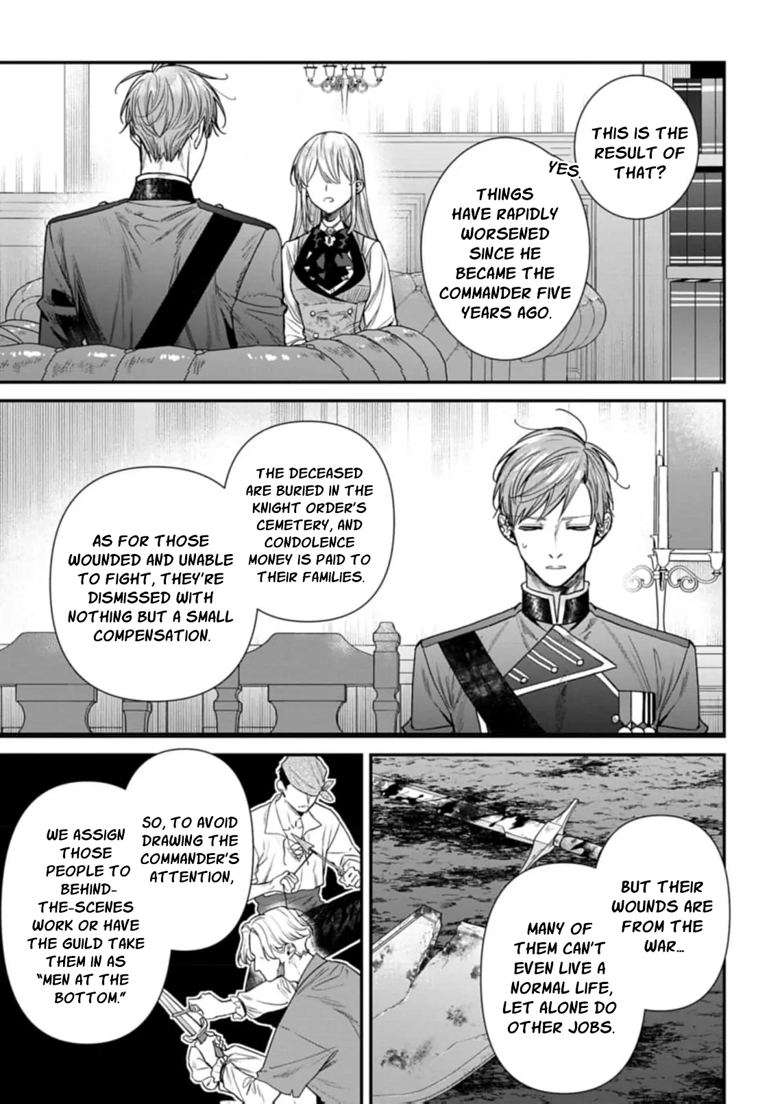 A Tragic Awakening: The Past Returns, Chaos Follows Chapter 5 page 35 - 