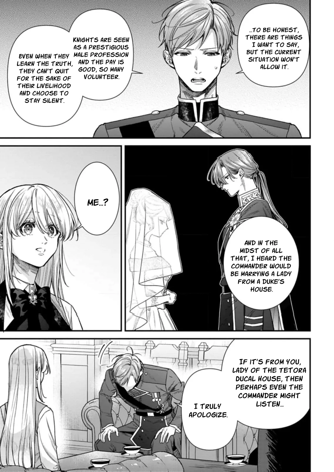 A Tragic Awakening: The Past Returns, Chaos Follows Chapter 5 page 37 - 