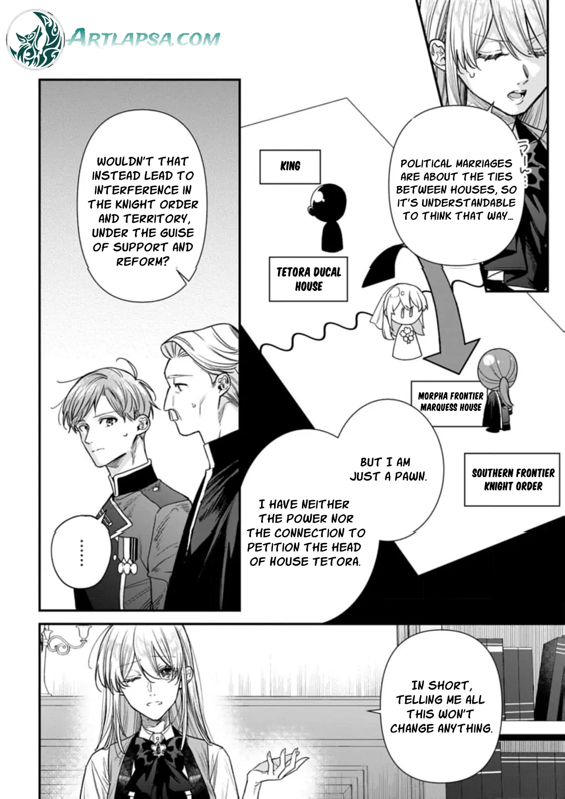 A Tragic Awakening: The Past Returns, Chaos Follows Chapter 5 page 38 - 