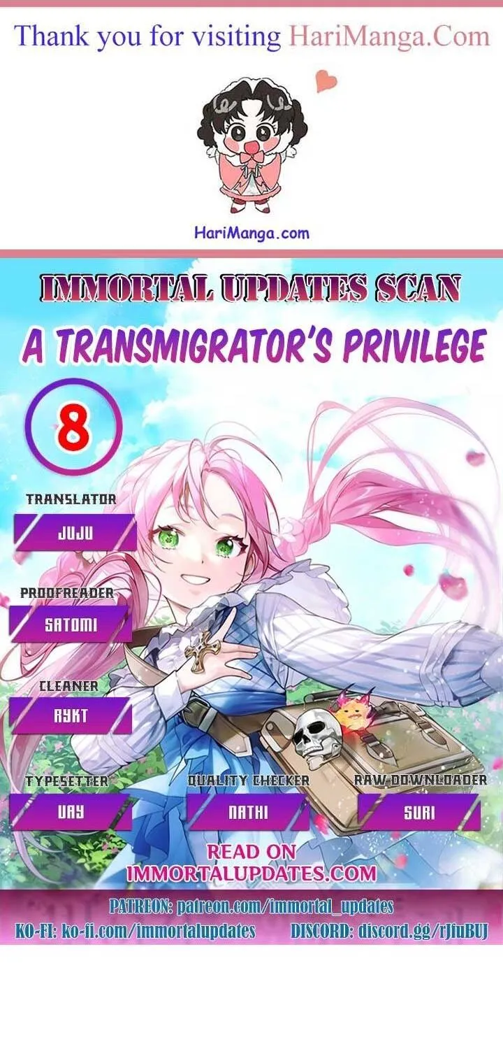 A Transmigrator’s Privilege Chapter 8 page 1 - 