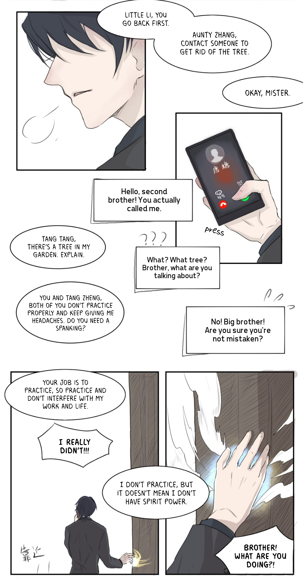 A Tree Spirit Chapter 1 page 5 - 