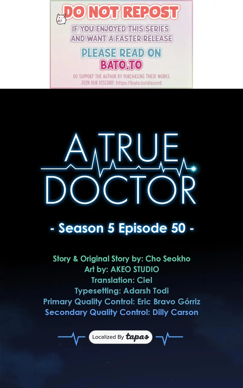 A True Doctor Chapter 9.2 page 1 - 