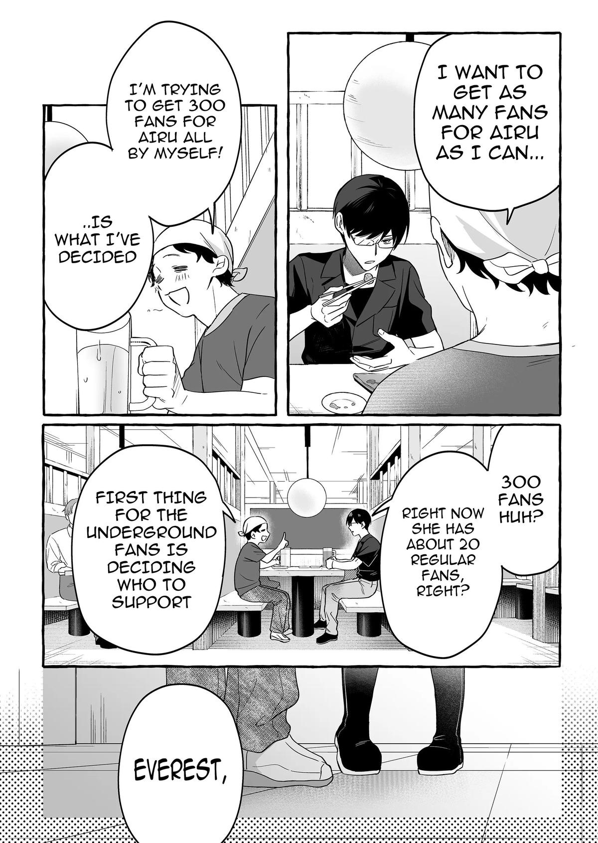 A Useless Idol and the Only Fan in the World Chapter 23 page 12 - 