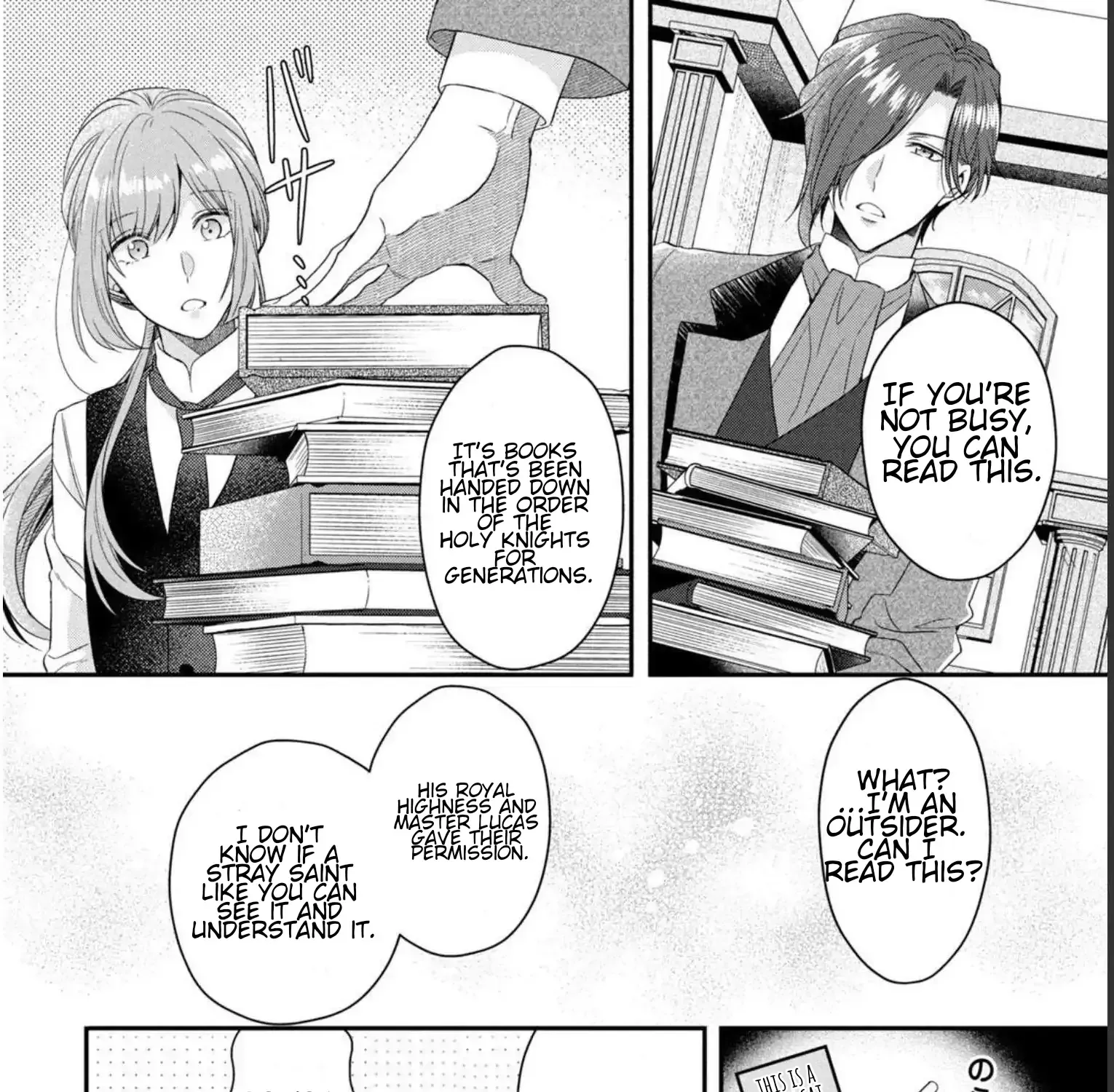 A Useless Saint and A Cursed Paladin Chapter 6.1 page 39 - 