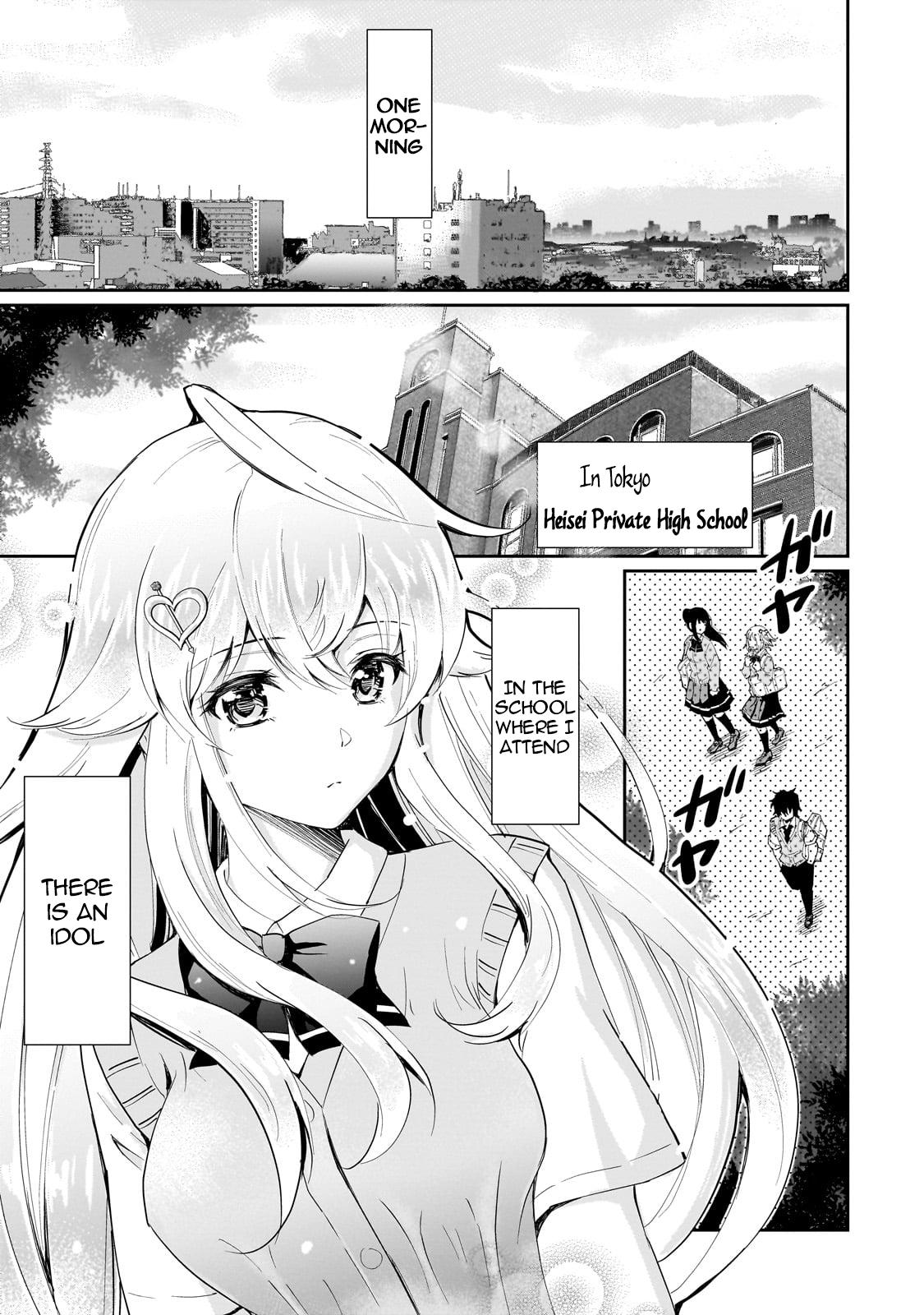 A Very Popular Idol Classmate has Taken a Liking to Me, a Person Who doesn’t Want to Work for my Whole Life Chapter 1 page 4 - 