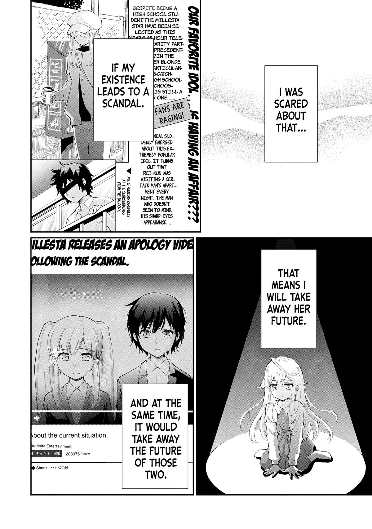 A Very Popular Idol Classmate has Taken a Liking to Me, a Person Who doesn’t Want to Work for my Whole Life Chapter 10 page 7 - 