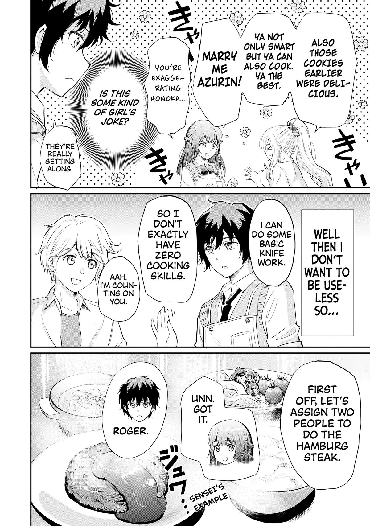A Very Popular Idol Classmate has Taken a Liking to Me, a Person Who doesn’t Want to Work for my Whole Life Chapter 11 page 13 - 