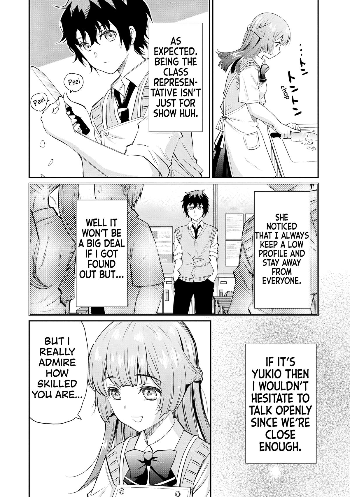 A Very Popular Idol Classmate has Taken a Liking to Me, a Person Who doesn’t Want to Work for my Whole Life Chapter 11 page 23 - 