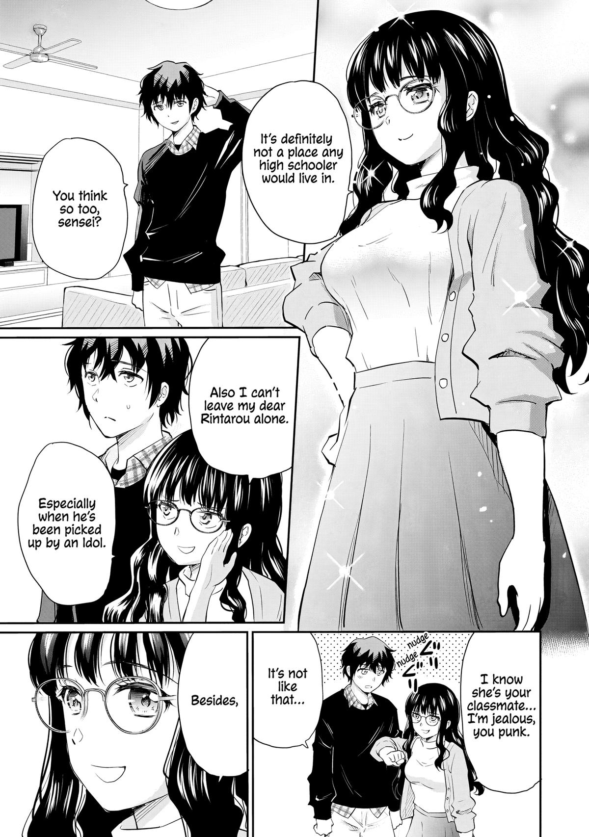 A Very Popular Idol Classmate has Taken a Liking to Me, a Person Who doesn’t Want to Work for my Whole Life Chapter 13 page 18 - 