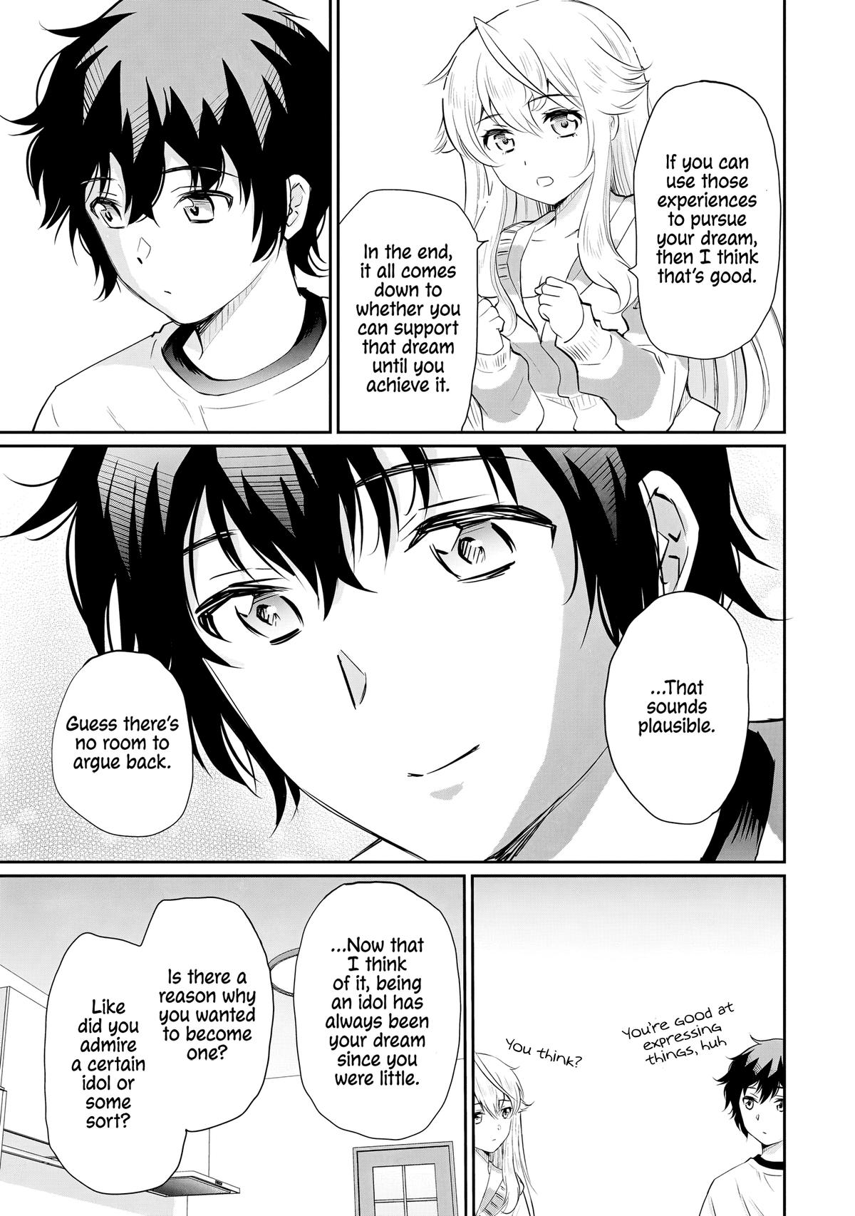 A Very Popular Idol Classmate has Taken a Liking to Me, a Person Who doesn’t Want to Work for my Whole Life Chapter 13 page 10 - 