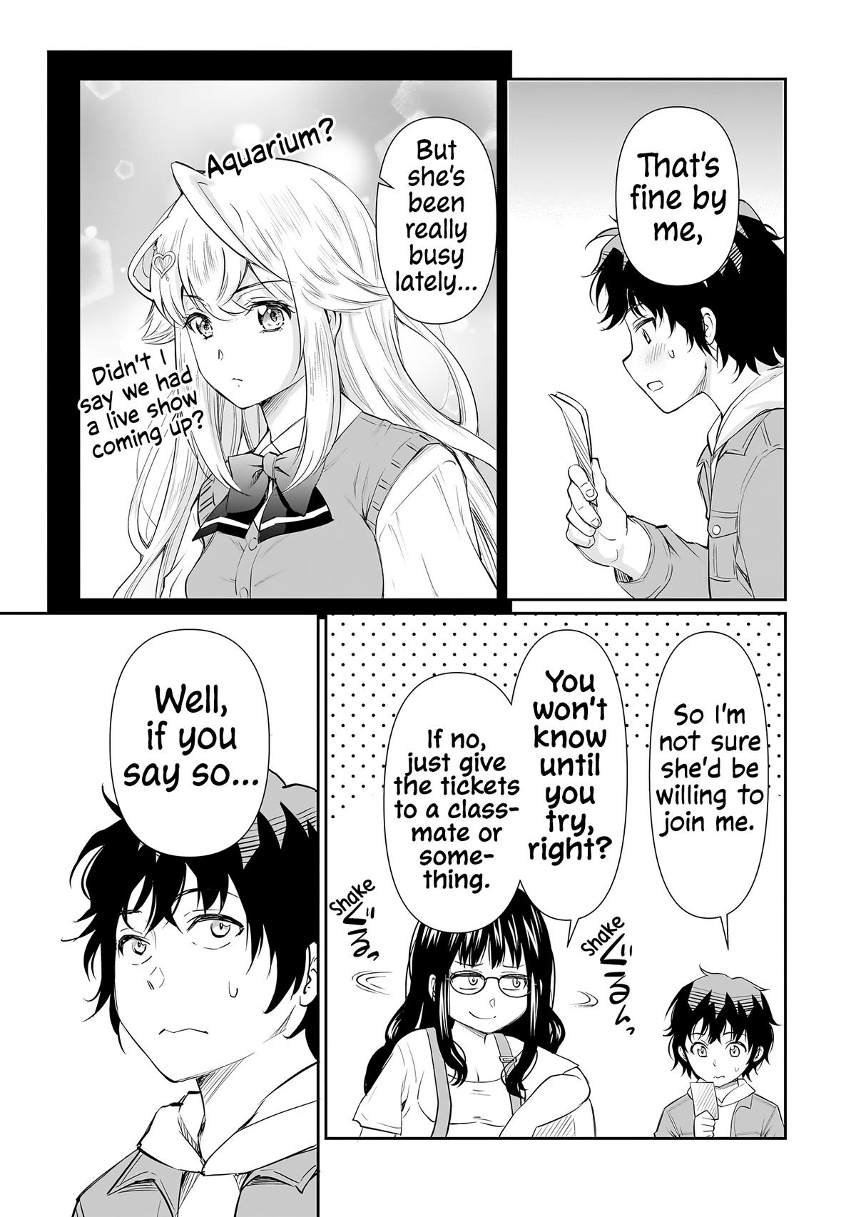 A Very Popular Idol Classmate has Taken a Liking to Me, a Person Who doesn’t Want to Work for my Whole Life Chapter 17 page 14 - 