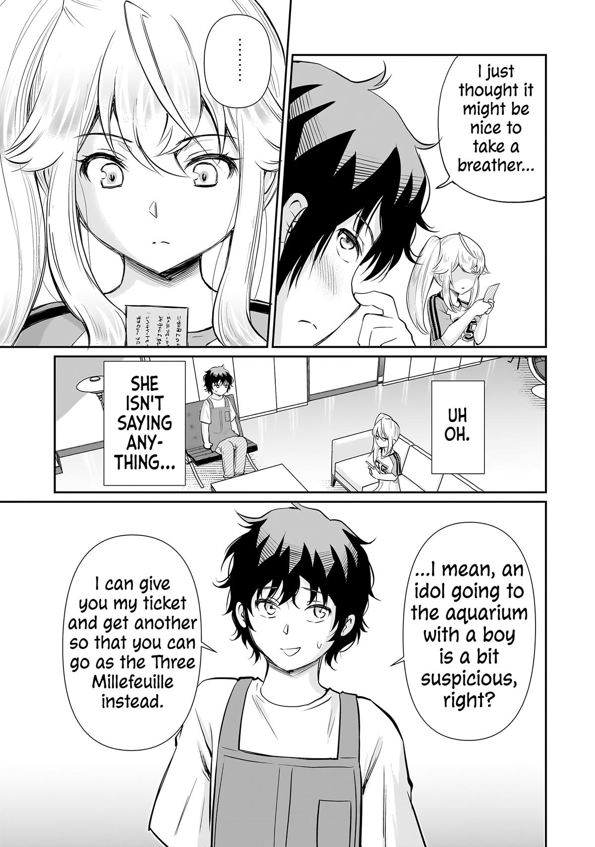 A Very Popular Idol Classmate has Taken a Liking to Me, a Person Who doesn’t Want to Work for my Whole Life Chapter 17 page 24 - 