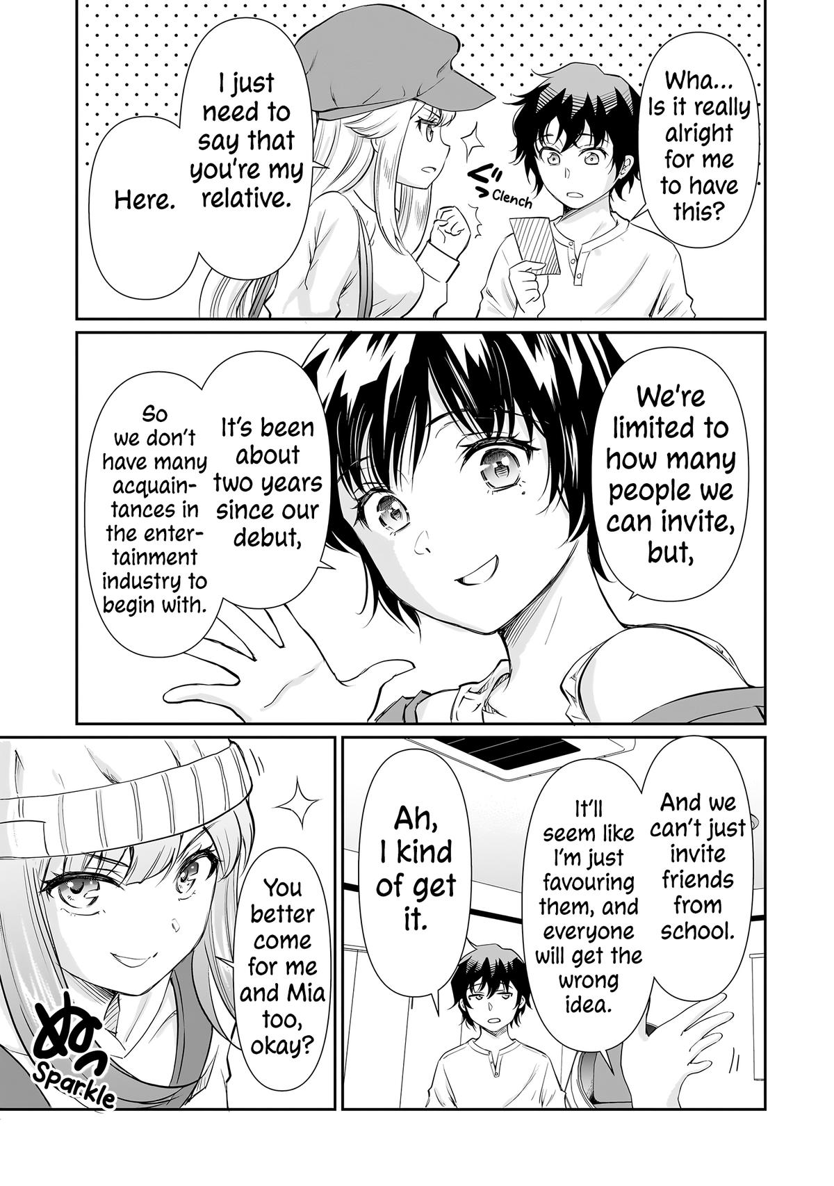 A Very Popular Idol Classmate has Taken a Liking to Me, a Person Who doesn’t Want to Work for my Whole Life Chapter 17 page 6 - 