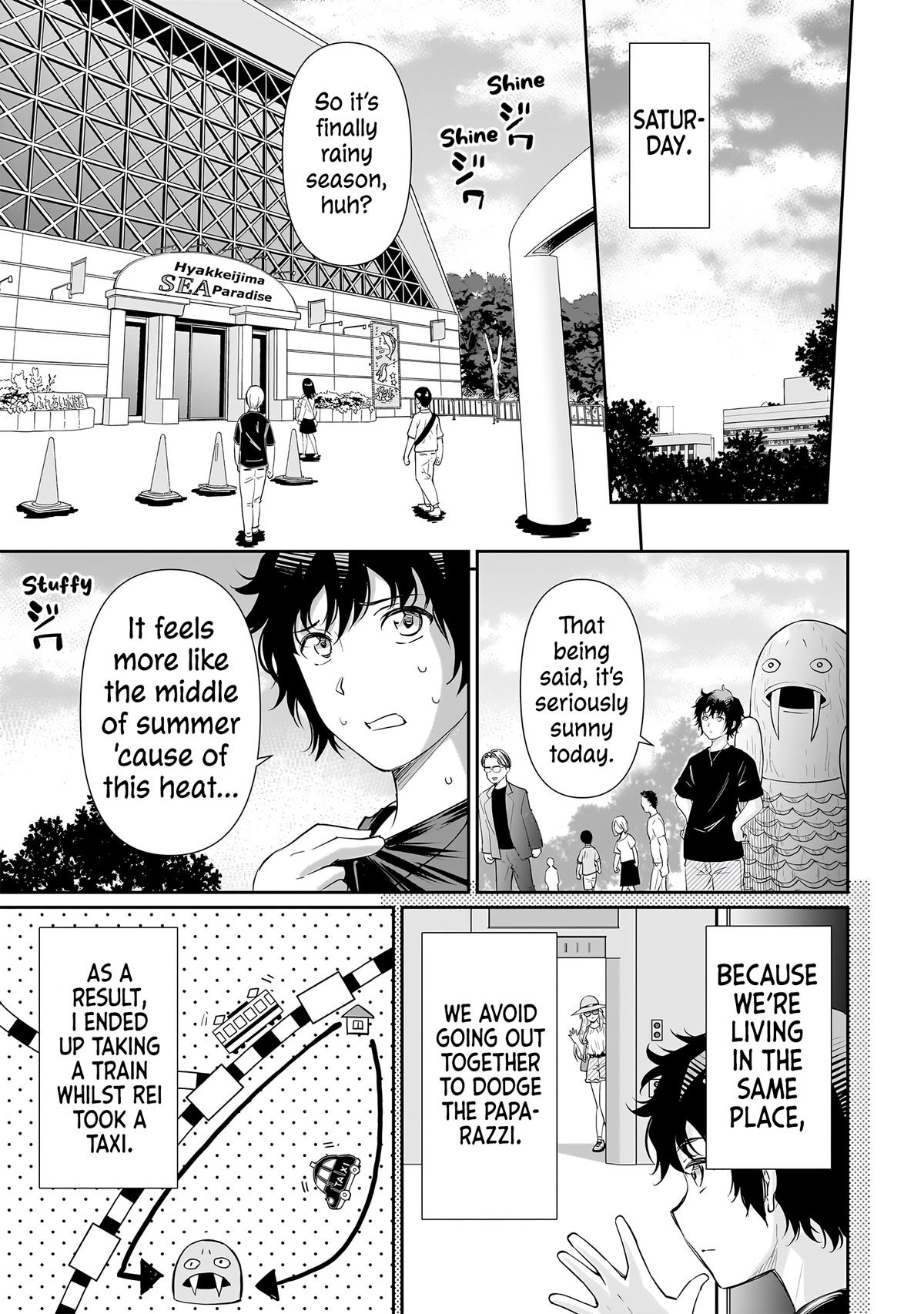 A Very Popular Idol Classmate has Taken a Liking to Me, a Person Who doesn’t Want to Work for my Whole Life Chapter 18 page 4 - 