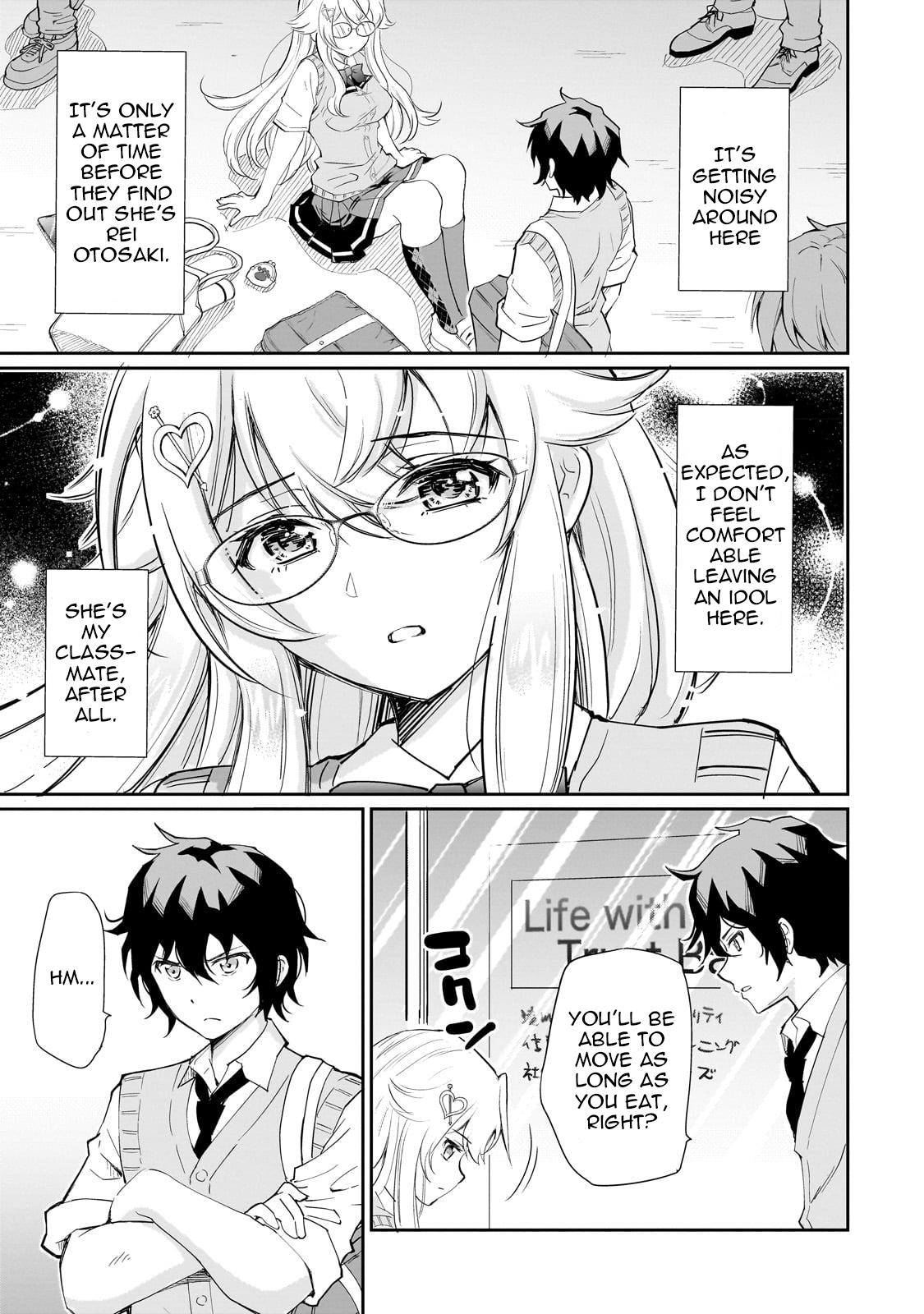 A Very Popular Idol Classmate has Taken a Liking to Me, a Person Who doesn’t Want to Work for my Whole Life Chapter 2 page 3 - 