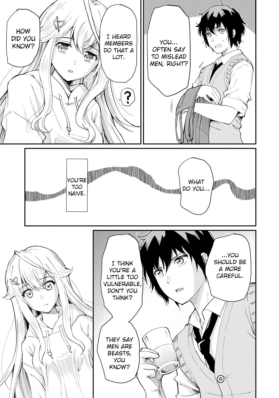 A Very Popular Idol Classmate has Taken a Liking to Me, a Person Who doesn’t Want to Work for my Whole Life Chapter 4.2 page 3 - 