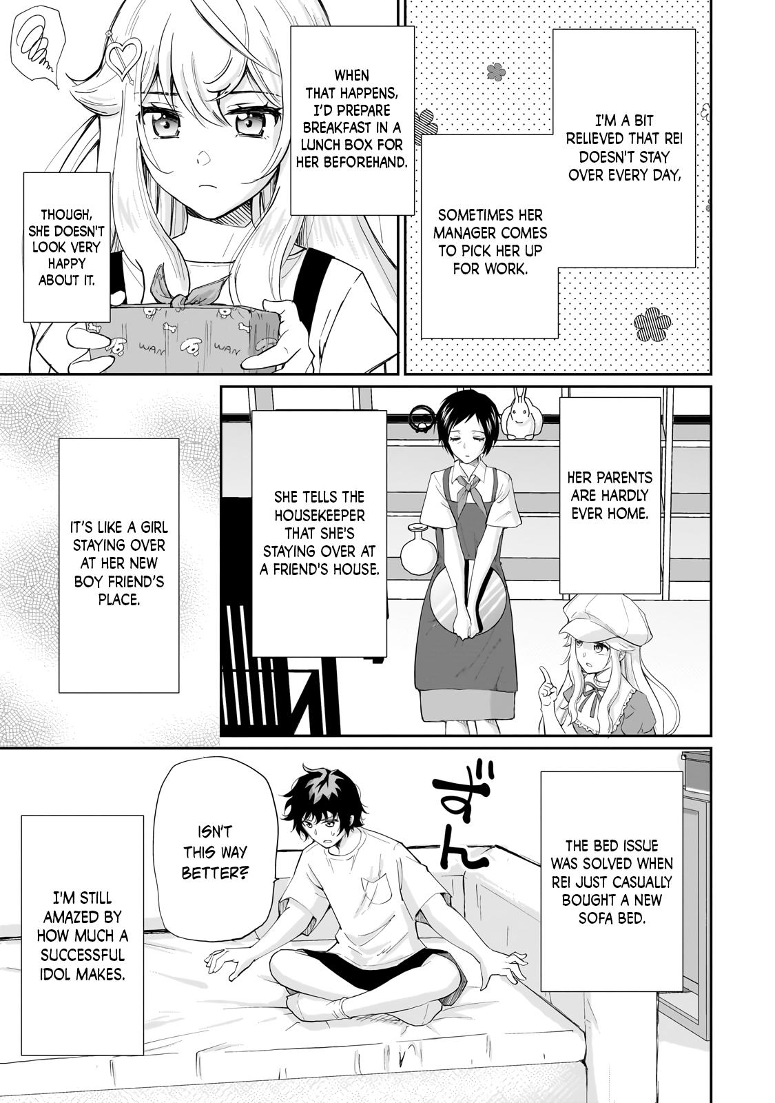 A Very Popular Idol Classmate has Taken a Liking to Me, a Person Who doesn’t Want to Work for my Whole Life Chapter 6 page 7 - 