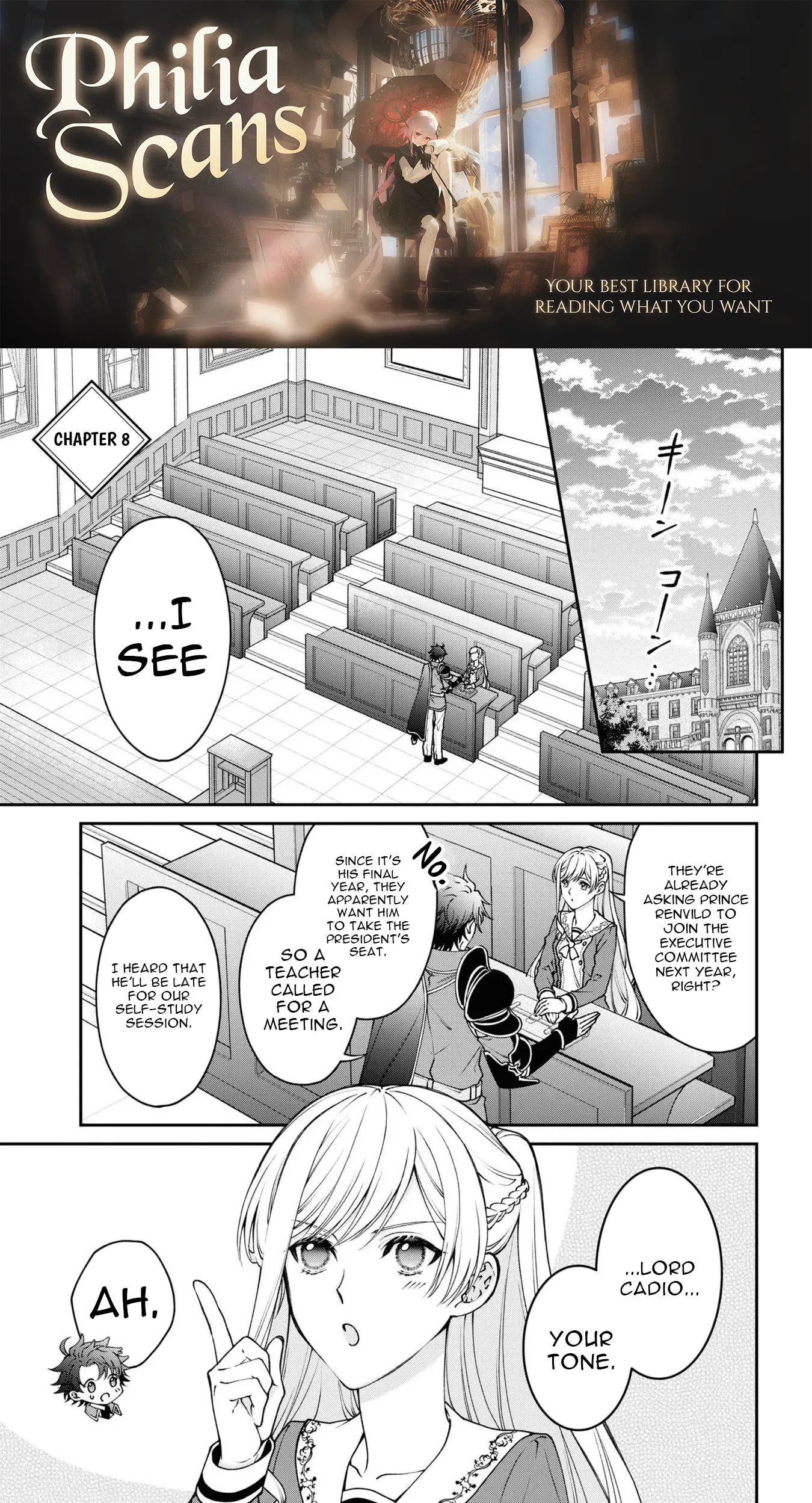 A Villainess? No, a Heinous Young Lady Chapter 8 page 1 - 