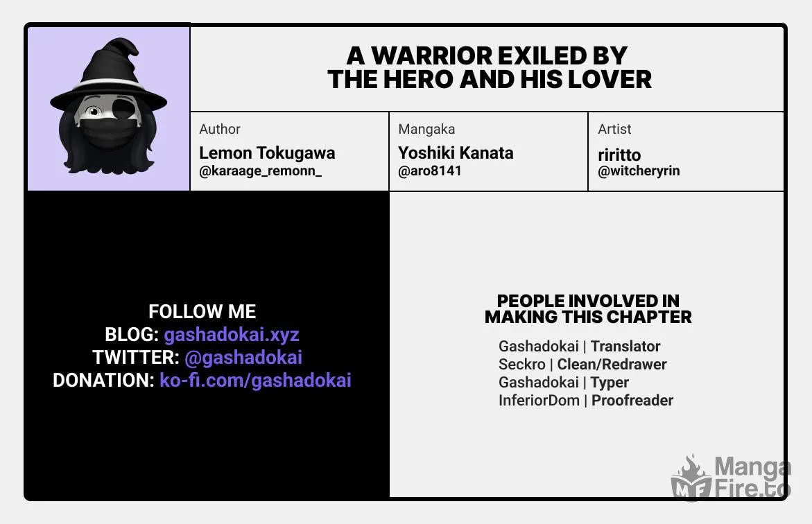 A Warrior Exiled by the Hero and His Lover Chapter 18.5 page 29 - 