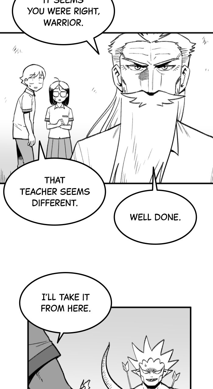 A Warrior’s Daily Log Ep. 10 - I Keep Seeing Things page 51 - 