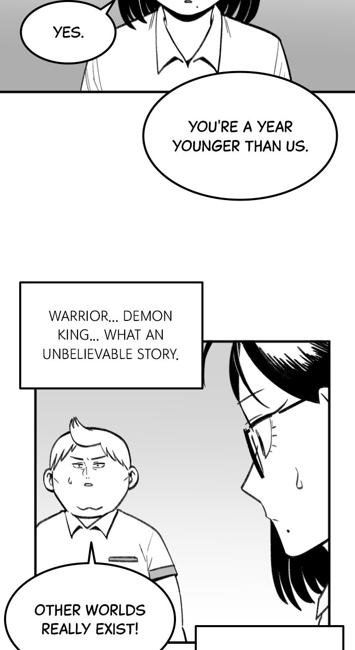 A Warrior’s Daily Log Ep. 10 - I Keep Seeing Things page 55 - 