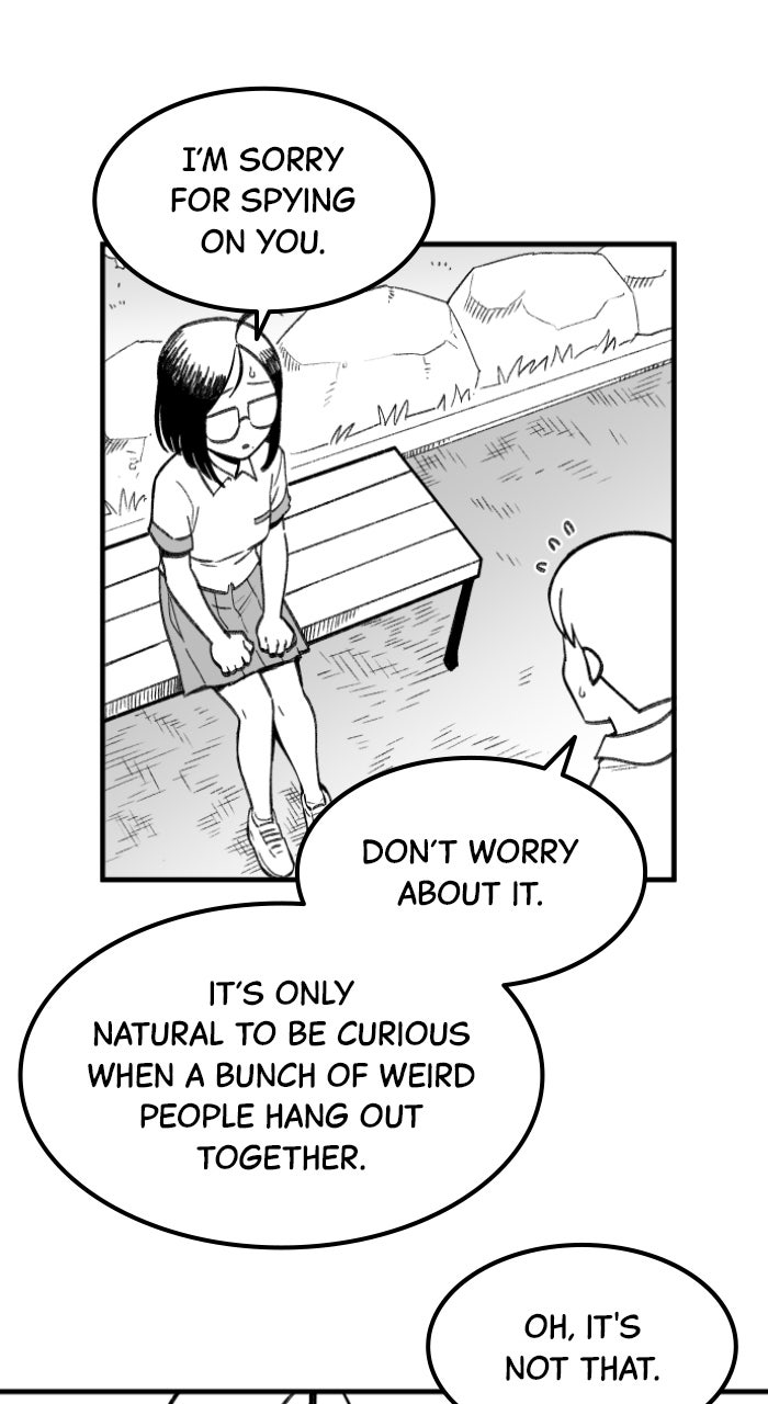 A Warrior’s Daily Log Ep. 10 - I Keep Seeing Things page 57 - 