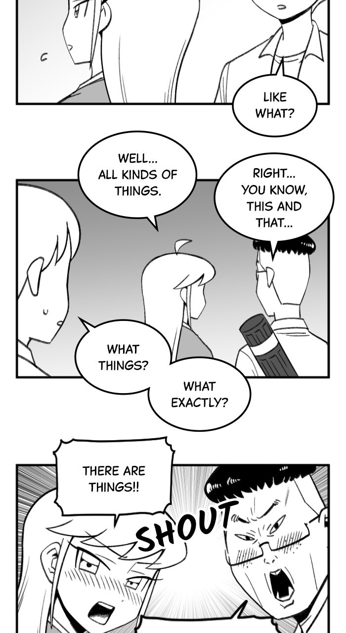 A Warrior’s Daily Log Ep. 4 - Heart-Pounding Date (Not Really) page 61 - 