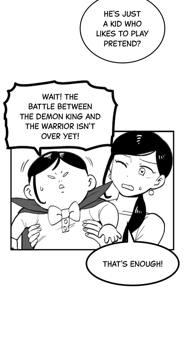 A Warrior’s Daily Log Ep. 5 - Suspicious Boy page 32 - 