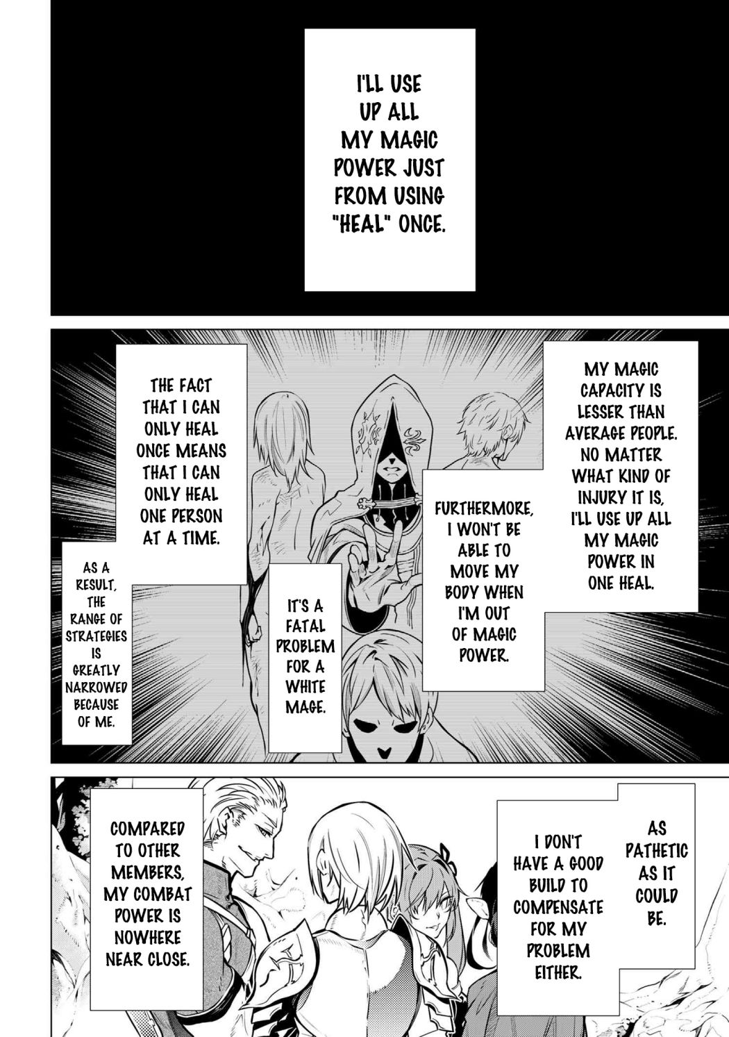 A White Mage Who Was Exiled After Being Handed a Knife in an SSS-Rank Dungeon: Due to the Curse of Yggdrasil, He Overcame His Weak Point, Lack of Magical Power, and Became the Strongest in the World Chapter 1 page 13 - 