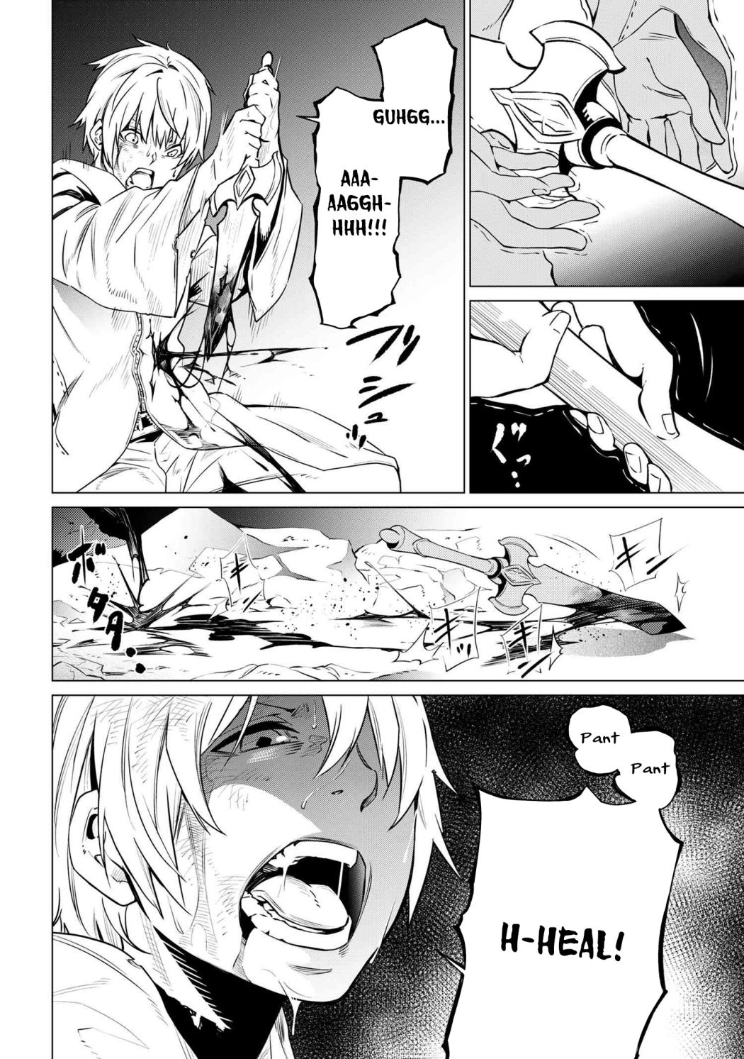 A White Mage Who Was Exiled After Being Handed a Knife in an SSS-Rank Dungeon: Due to the Curse of Yggdrasil, He Overcame His Weak Point, Lack of Magical Power, and Became the Strongest in the World Chapter 1 page 41 - 
