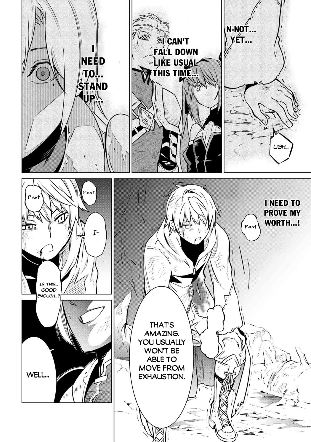 A White Mage Who Was Exiled After Being Handed a Knife in an SSS-Rank Dungeon: Due to the Curse of Yggdrasil, He Overcame His Weak Point, Lack of Magical Power, and Became the Strongest in the World Chapter 1 page 43 - 