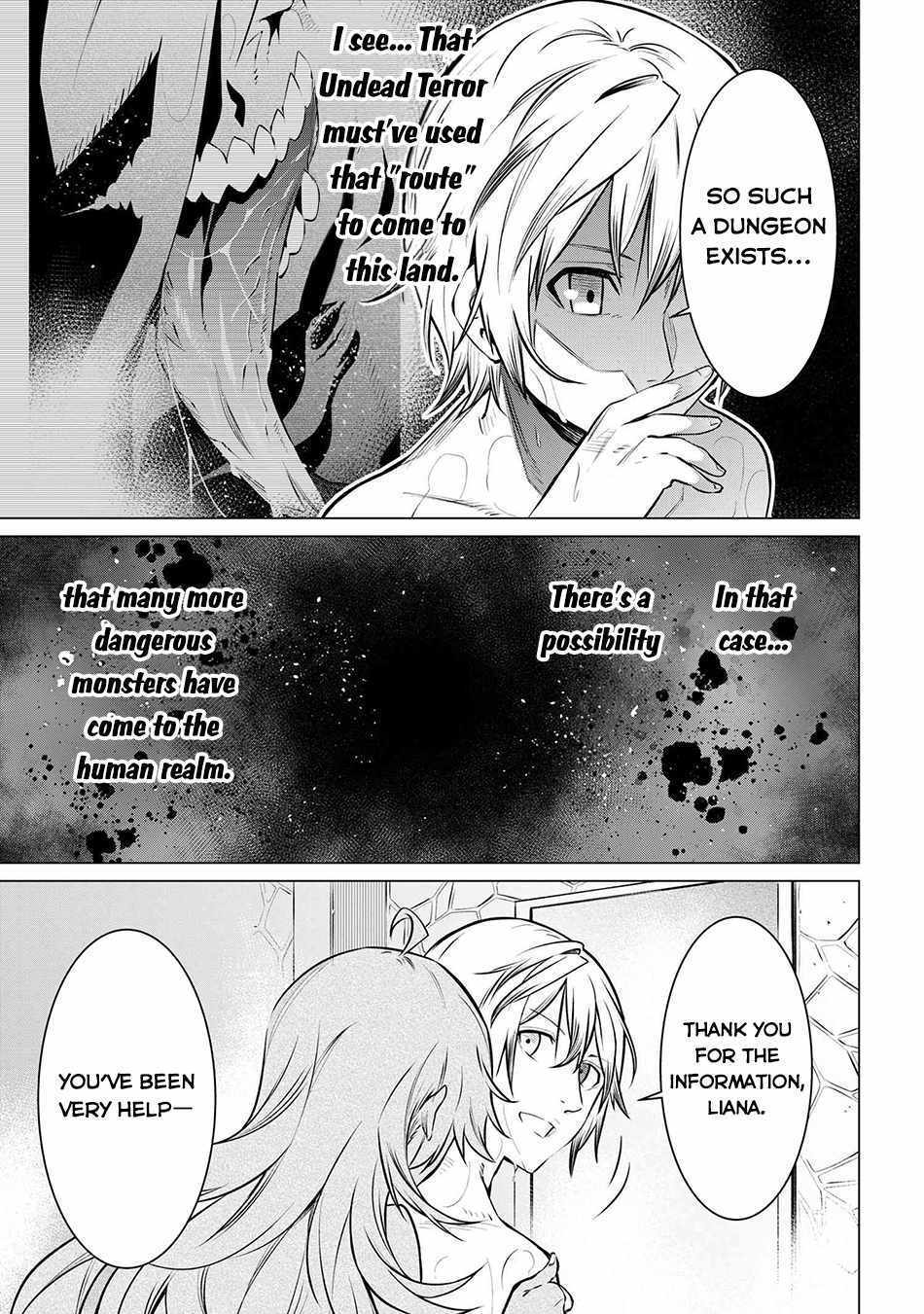 A White Mage Who Was Exiled After Being Handed a Knife in an SSS-Rank Dungeon: Due to the Curse of Yggdrasil, He Overcame His Weak Point, Lack of Magical Power, and Became the Strongest in the World Chapter 10.1 page 14 - 