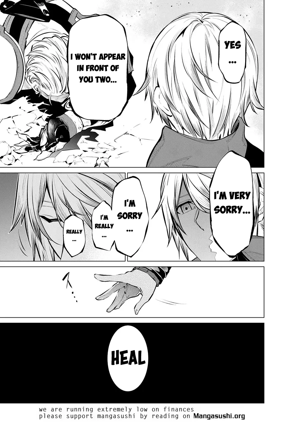 A White Mage Who Was Exiled After Being Handed a Knife in an SSS-Rank Dungeon: Due to the Curse of Yggdrasil, He Overcame His Weak Point, Lack of Magical Power, and Became the Strongest in the World Chapter 16.2 page 25 - 