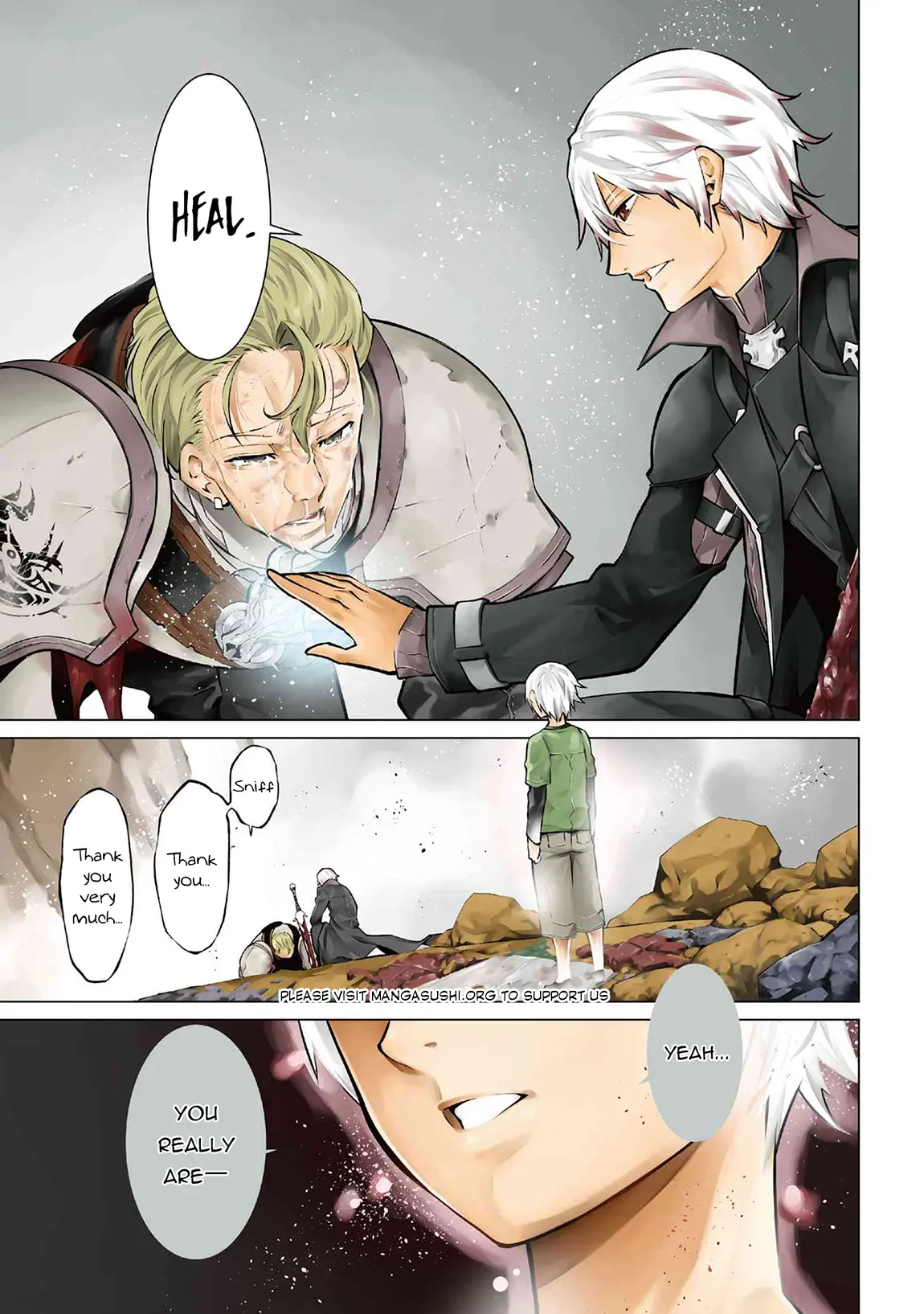 A White Mage Who Was Exiled After Being Handed a Knife in an SSS-Rank Dungeon: Due to the Curse of Yggdrasil, He Overcame His Weak Point, Lack of Magical Power, and Became the Strongest in the World Chapter 17.1 page 2 - 