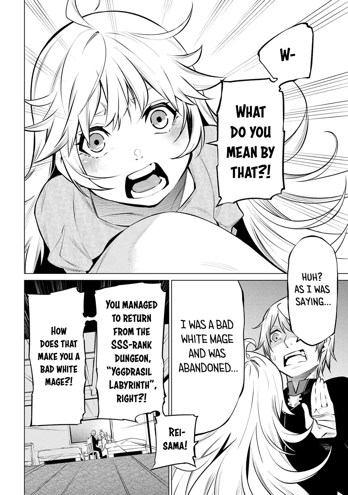 A White Mage Who Was Exiled After Being Handed a Knife in an SSS-Rank Dungeon: Due to the Curse of Yggdrasil, He Overcame His Weak Point, Lack of Magical Power, and Became the Strongest in the World Chapter 17.1 page 13 - 
