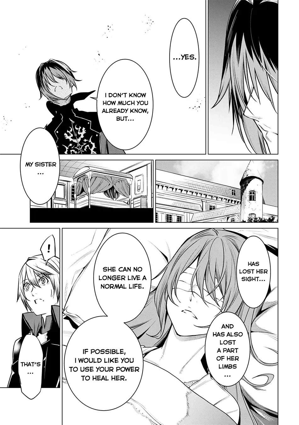 A White Mage Who Was Exiled After Being Handed a Knife in an SSS-Rank Dungeon: Due to the Curse of Yggdrasil, He Overcame His Weak Point, Lack of Magical Power, and Became the Strongest in the World Chapter 19.1 page 9 - 
