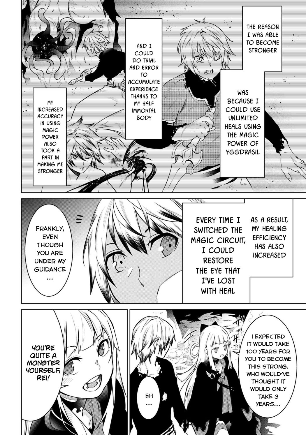A White Mage Who Was Exiled After Being Handed a Knife in an SSS-Rank Dungeon: Due to the Curse of Yggdrasil, He Overcame His Weak Point, Lack of Magical Power, and Became the Strongest in the World Chapter 2.2 page 10 - 