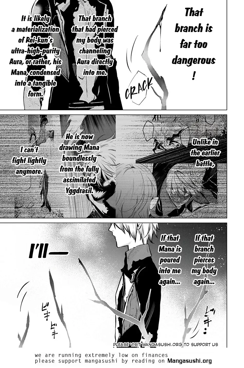 A White Mage Who Was Exiled After Being Handed a Knife in an SSS-Rank Dungeon: Due to the Curse of Yggdrasil, He Overcame His Weak Point, Lack of Magical Power, and Became the Strongest in the World Chapter 23.3 page 8 - 