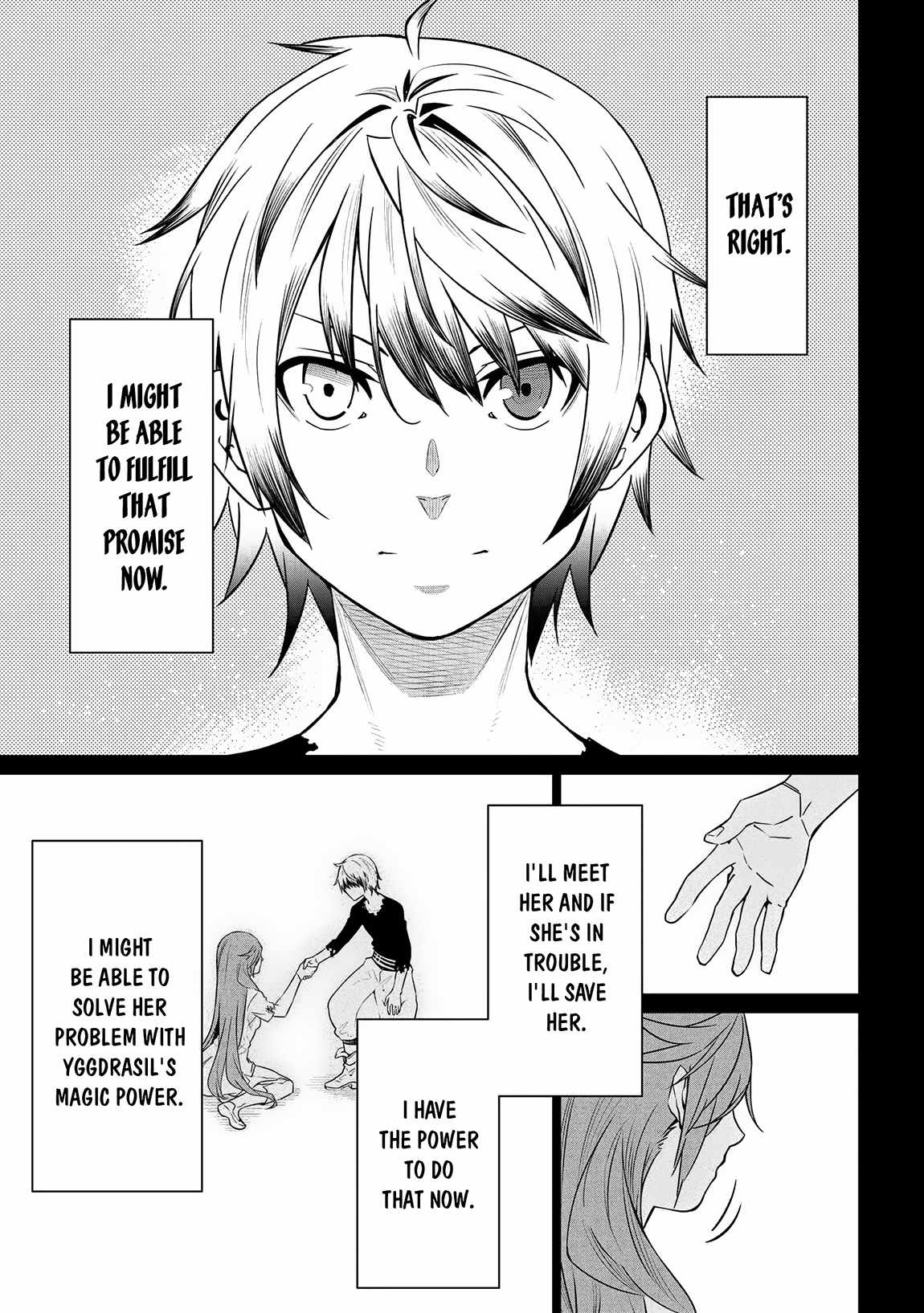 A White Mage Who Was Exiled After Being Handed a Knife in an SSS-Rank Dungeon: Due to the Curse of Yggdrasil, He Overcame His Weak Point, Lack of Magical Power, and Became the Strongest in the World Chapter 3.1 page 7 - 