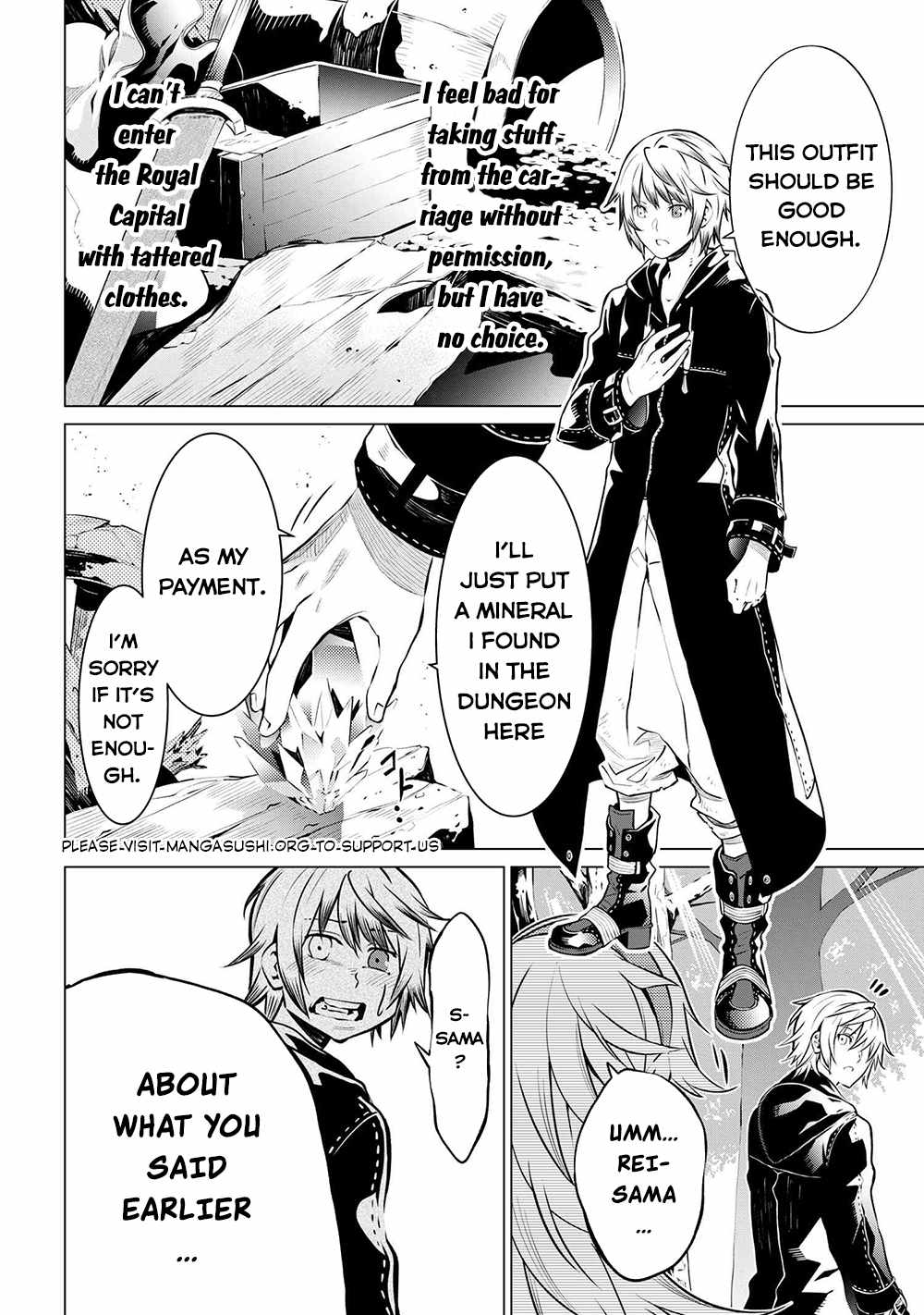 A White Mage Who Was Exiled After Being Handed a Knife in an SSS-Rank Dungeon: Due to the Curse of Yggdrasil, He Overcame His Weak Point, Lack of Magical Power, and Became the Strongest in the World Chapter 5.1 page 6 - 