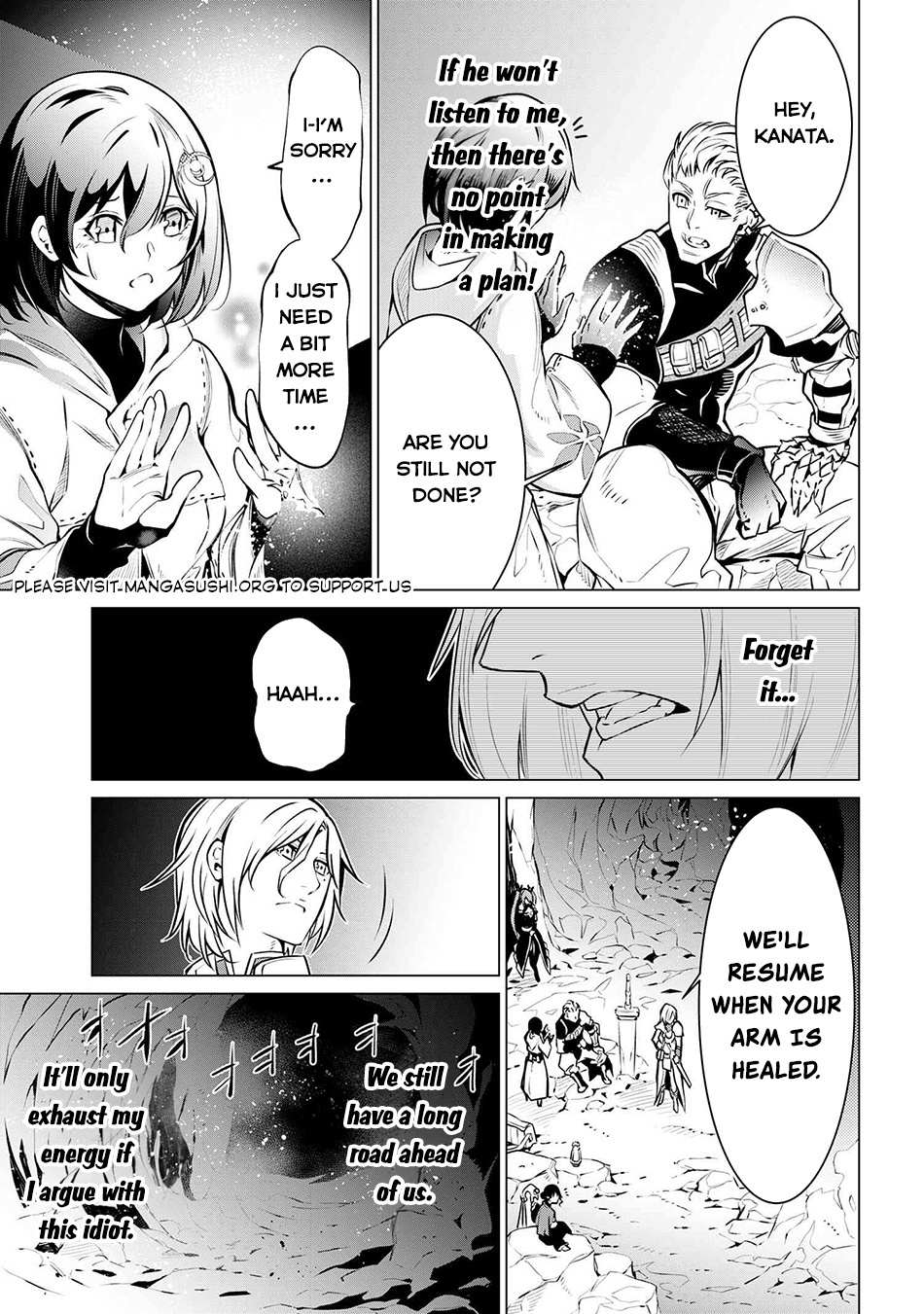 A White Mage Who Was Exiled After Being Handed a Knife in an SSS-Rank Dungeon: Due to the Curse of Yggdrasil, He Overcame His Weak Point, Lack of Magical Power, and Became the Strongest in the World Chapter 6.2 page 4 - 