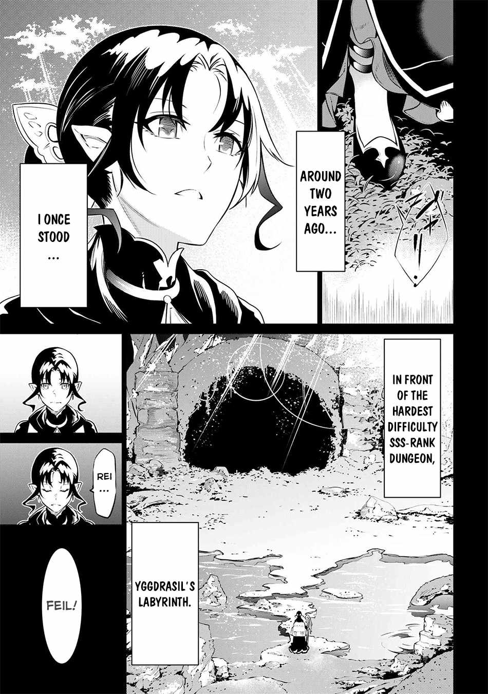 A White Mage Who Was Exiled After Being Handed a Knife in an SSS-Rank Dungeon: Due to the Curse of Yggdrasil, He Overcame His Weak Point, Lack of Magical Power, and Became the Strongest in the World Chapter 7.1 page 3 - 