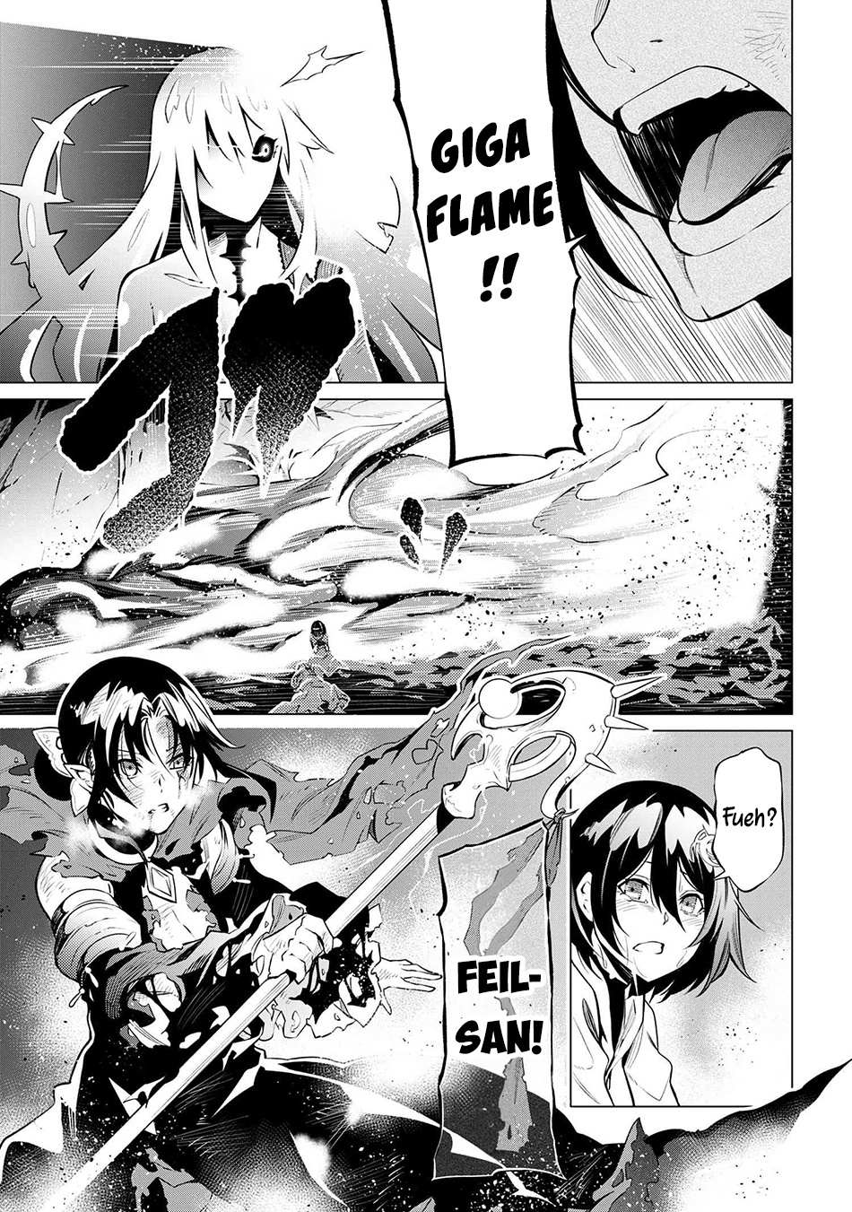 A White Mage Who Was Exiled After Being Handed a Knife in an SSS-Rank Dungeon: Due to the Curse of Yggdrasil, He Overcame His Weak Point, Lack of Magical Power, and Became the Strongest in the World Chapter 7.2 page 16 - 