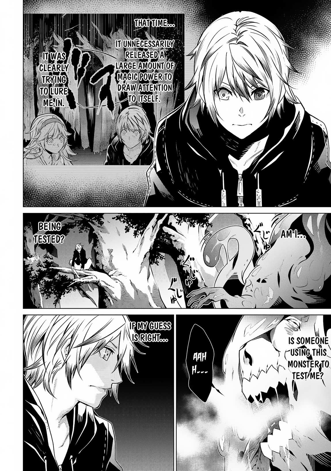 A White Mage Who Was Exiled After Being Handed a Knife in an SSS-Rank Dungeon: Due to the Curse of Yggdrasil, He Overcame His Weak Point, Lack of Magical Power, and Became the Strongest in the World Chapter 8.1 page 8 - 