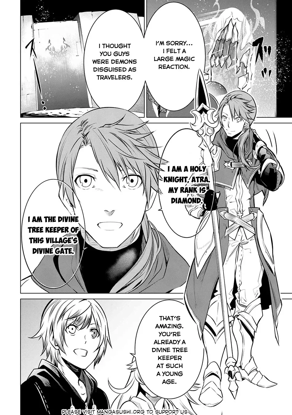 A White Mage Who Was Exiled After Being Handed a Knife in an SSS-Rank Dungeon: Due to the Curse of Yggdrasil, He Overcame His Weak Point, Lack of Magical Power, and Became the Strongest in the World Chapter 8.2 page 17 - 