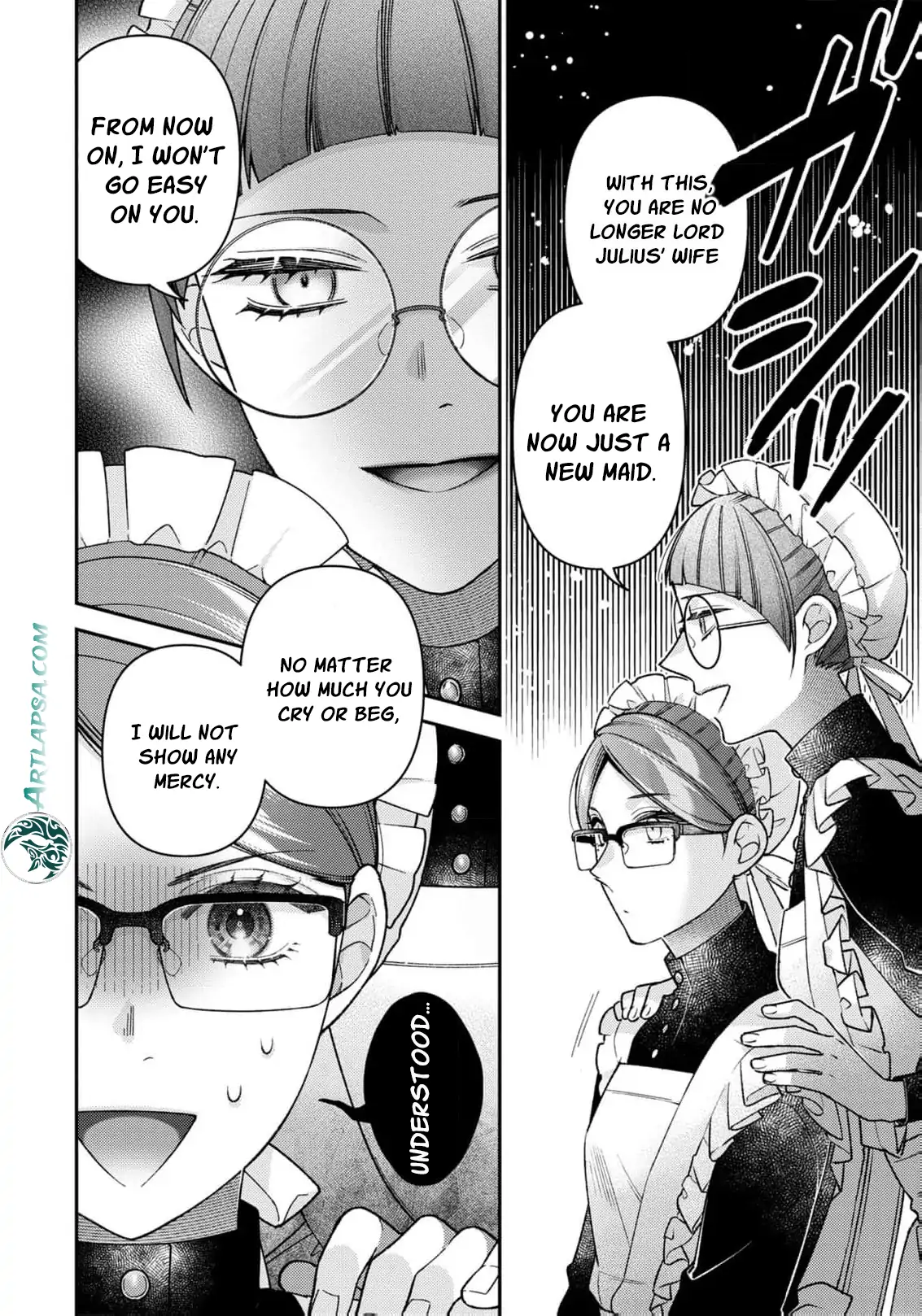 ‏a wife and a maid at the same time Chapter 3 page 12 - 