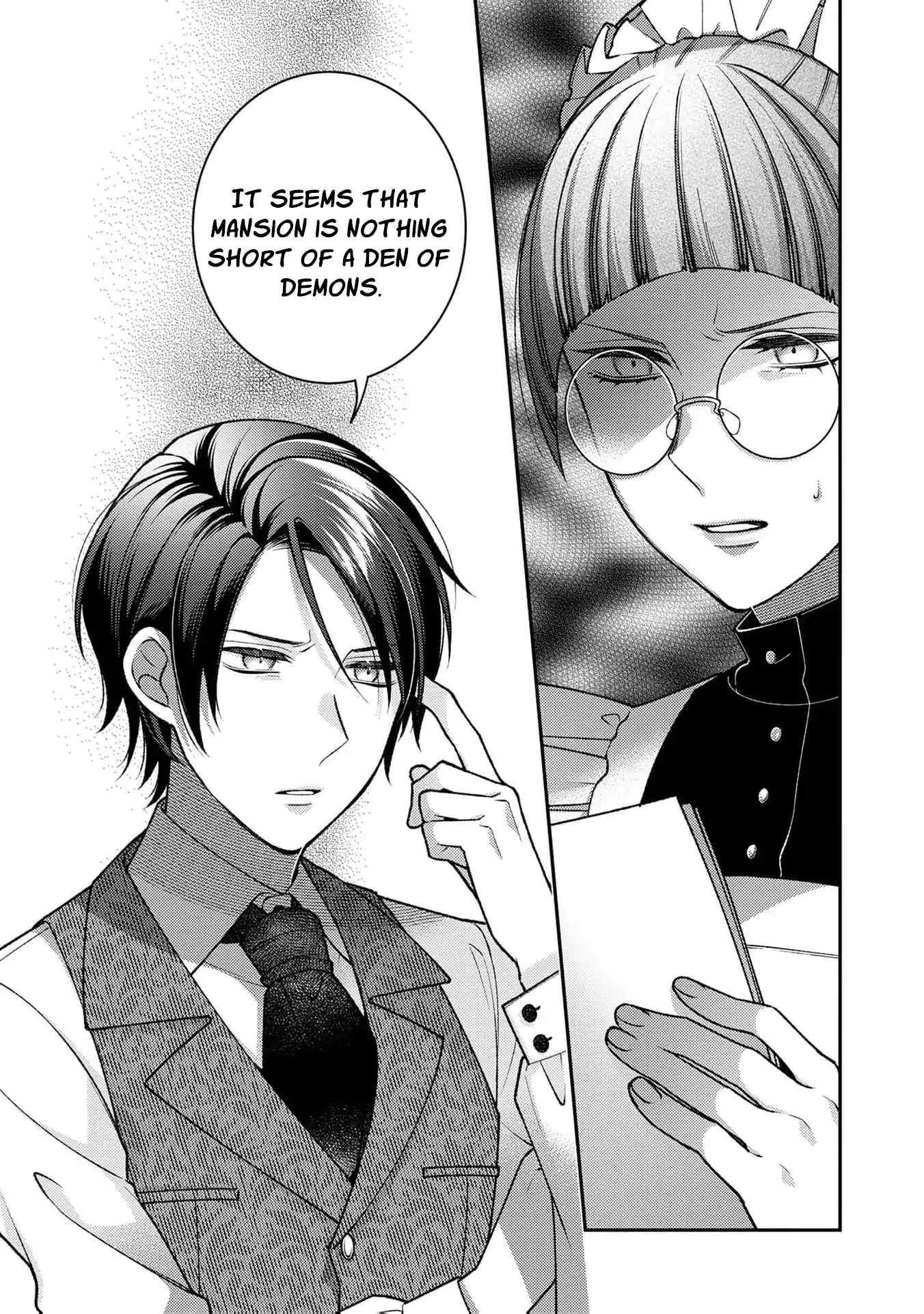 ‏a wife and a maid at the same time Chapter 3 page 36 - 