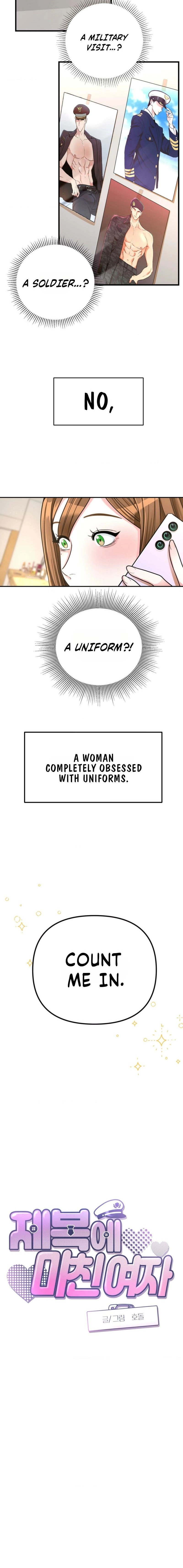 A Woman Obsessed with Uniforms Chapter 1 page 6 - 